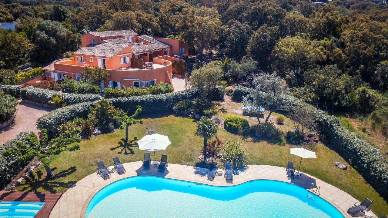 Residence Les Jardins De Sainte-Lucie "Piscine Chauffee" Екстериор снимка